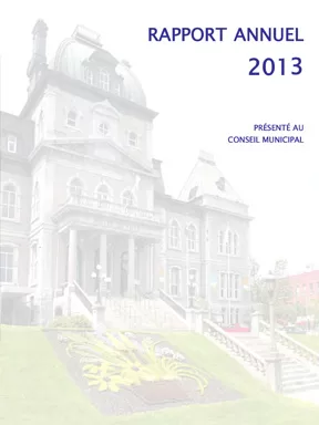 Rapport annuel 2013